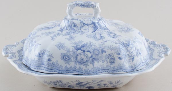 Covered Vegetable Dish c1880
